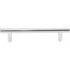 Elements By Hardware Resources 128 mm Center-to-Center Polished Chrome Naples Cabinet Bar Pull 176PC